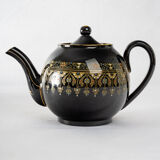 Tea Service - Sarreguemines - Rockingham Model - XIXth Century