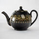 Tea Service - Sarreguemines - Rockingham Model - XIXth Century