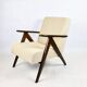 Vintage Beige Boucle Rosewood Model B-310 Lounge Chair, 1970s