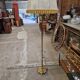 Brass floor lamp