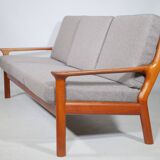 Teak three-seater sofa from the 1960s, Glostrup