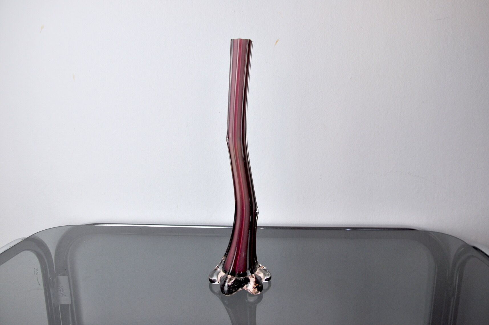 Purple Soliflore in Murano glass, Italy, 1960