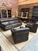 80s leather living room set