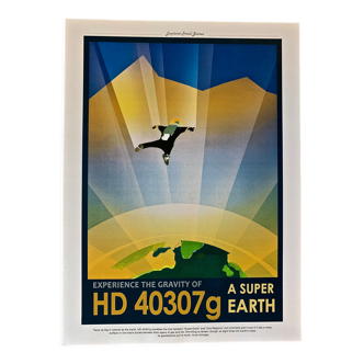 Super earth lithographic printing "hd 40307g super earth"
