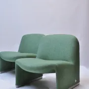 Pair of Alky Lounge Chairs – Giancarlo Piretti, Castelli / Artifort, 1969
