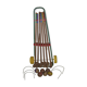 Wooden garden croquet game in its metal cart