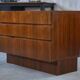 Commode scandinave 3 tiroirs en palissandre 1960’s