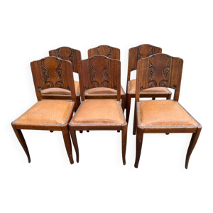 6 chaises gondoles art