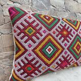 Vintage Moroccan Berber wool cushion cover