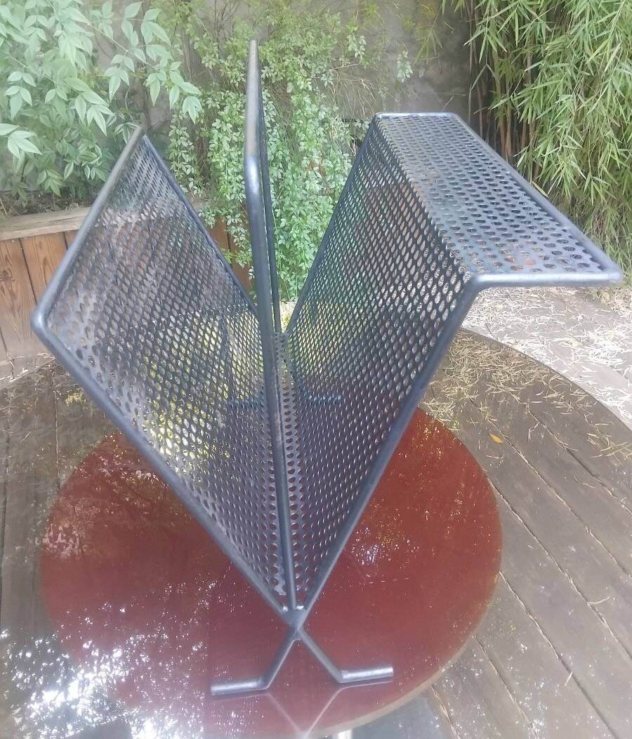 Magazine rack - Rigitulle - Mathieu Matégot - c. 1970.