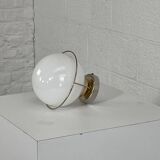 brass wall light from the 50s