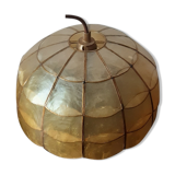 Mother-of-pearl and brass suspension