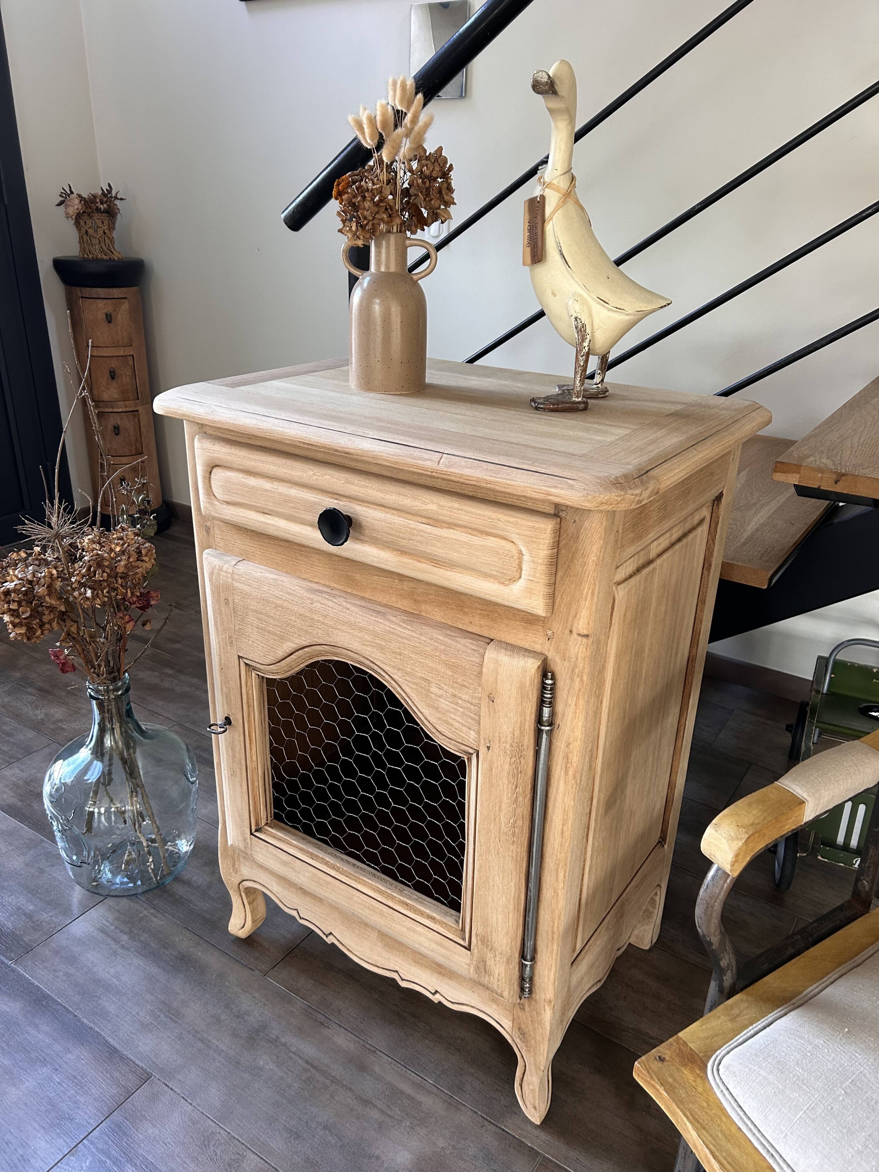 Confiturier chêne massif revalorisé