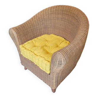 Rattan armchair