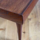 Scandinavian low table vintage teak Bramin 1960