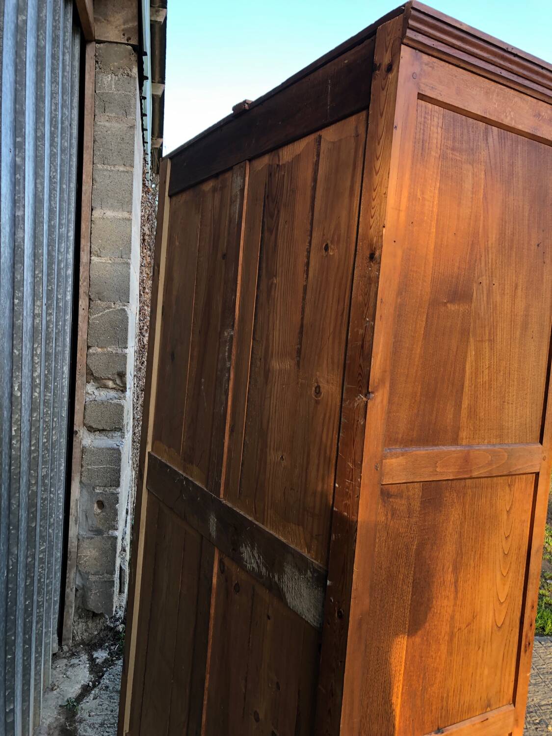 Vintage cabinet from the René Gabriel style reconstruction period