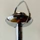 Vintage tulip ashtray on foot in red and chrome steel - Space Age Design