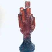 Mid-Century Cactus-Shaped Ceramic Candleholder, 1960s
