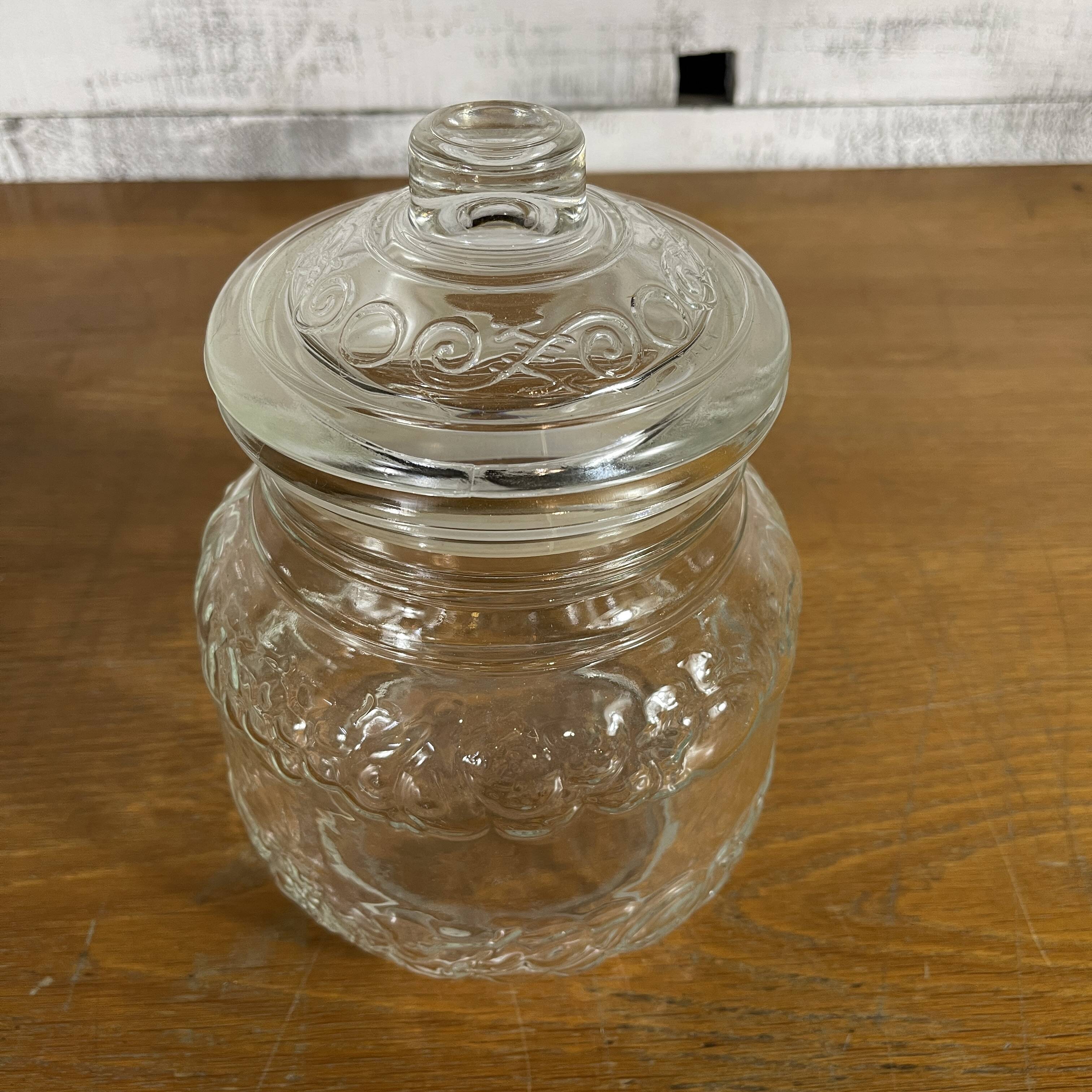 Vintage glass candy box