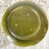 Art Nouveau slip serving dish