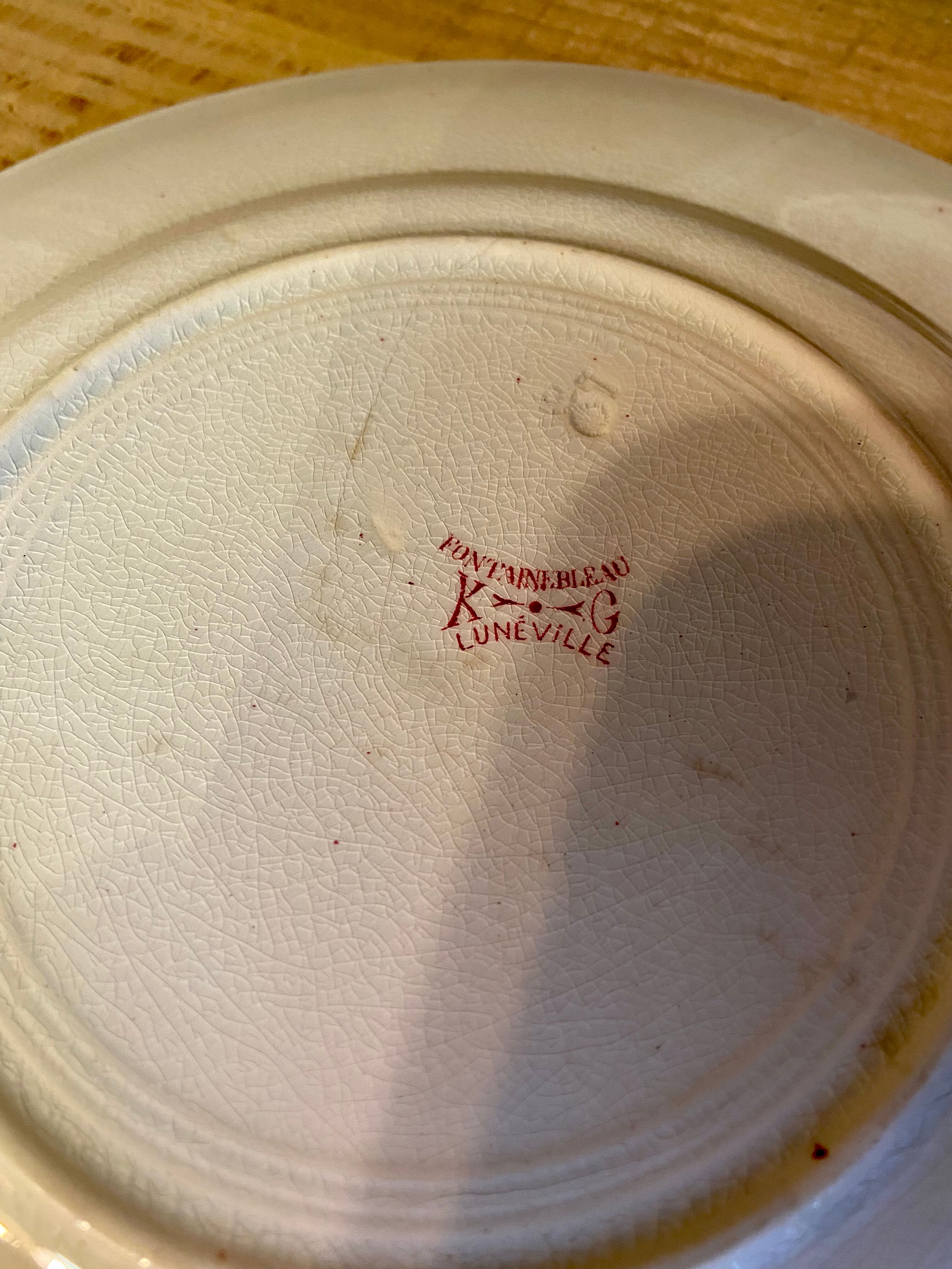 10 plates Terre de Fer Rouge