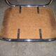 Rolling table with 2 tops in formica