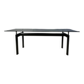 LC6 dining table by Le Corbusier for Cassina, 1990s.