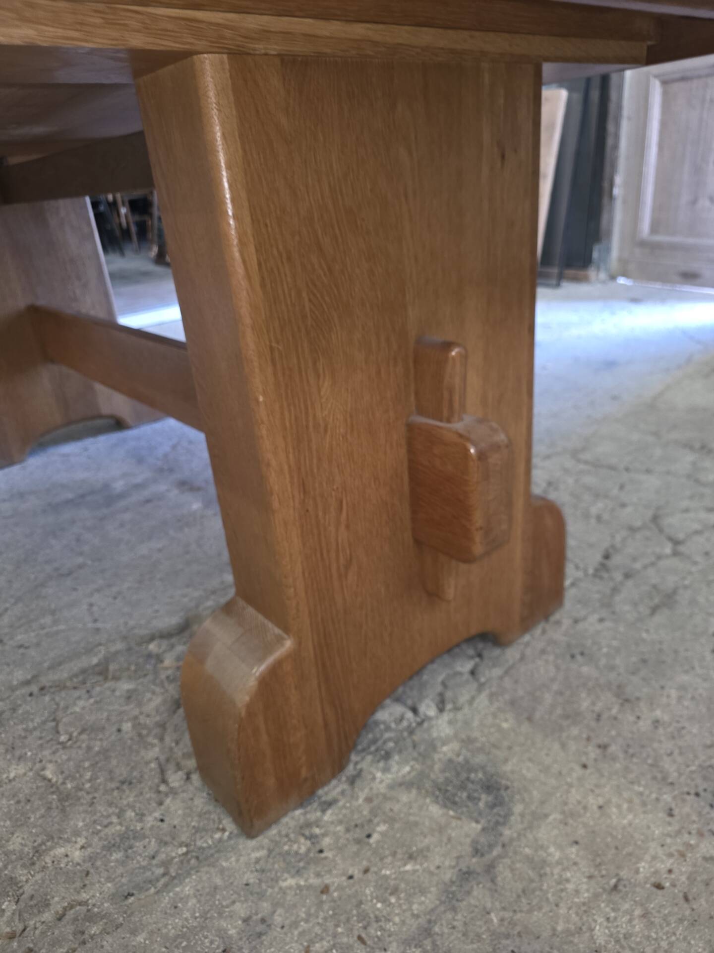 Monastery table in oak