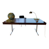 Vintage mahogany veneered desk