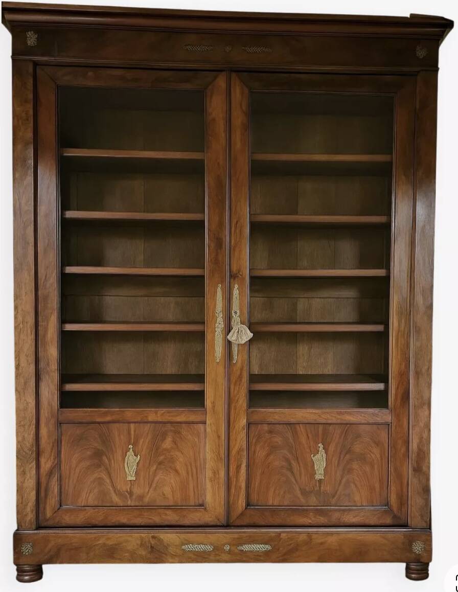Bibliothèque époque Restauration