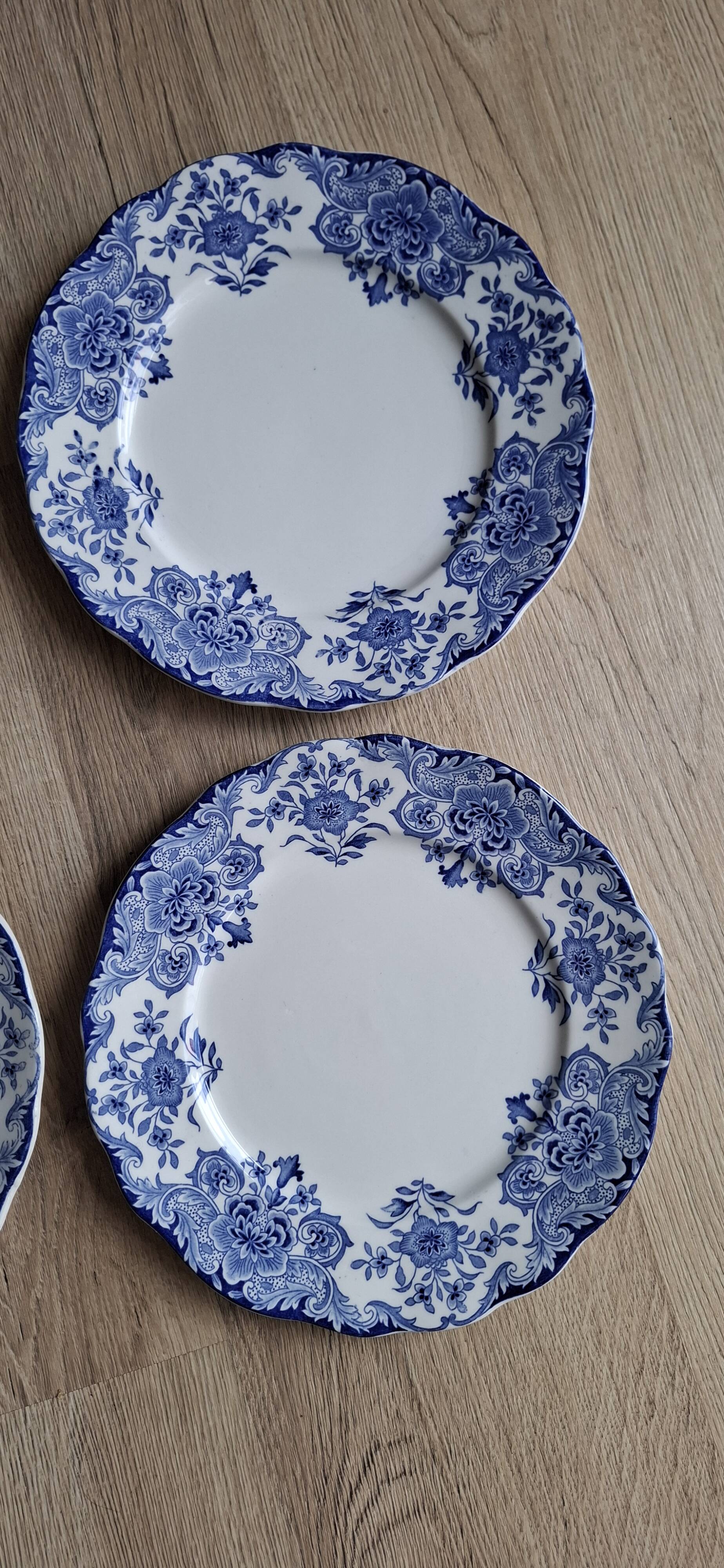 Set of 6 flat plates Dordrecht BFK 1920