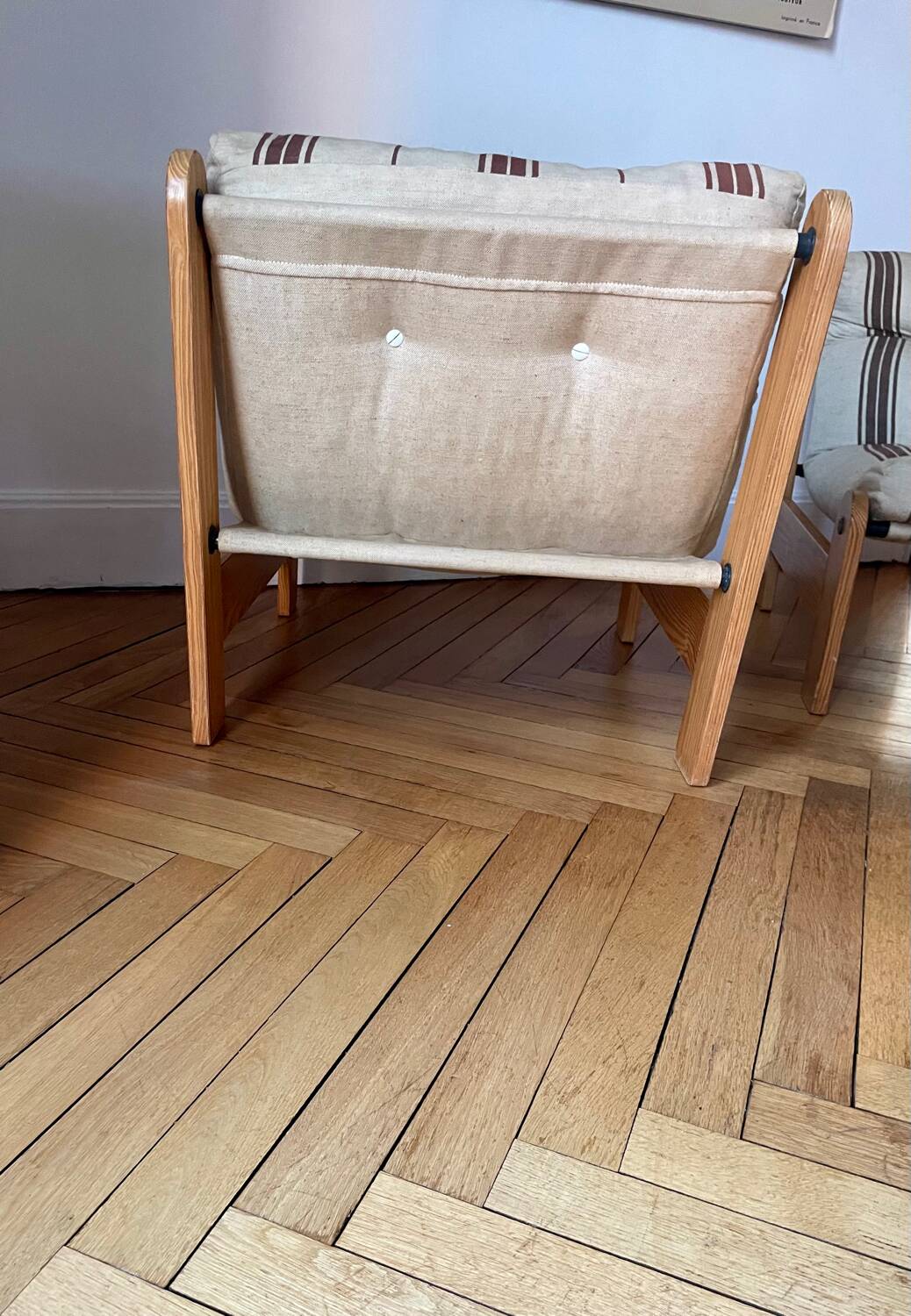 Pair of vintage armchairs from the 70s