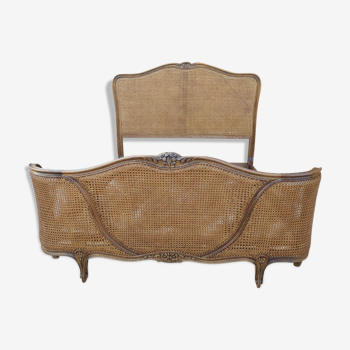 Bed basket cannage Louis XV style
