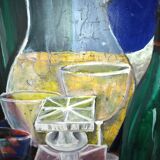 Oil painting on canvas 50s 80/80s