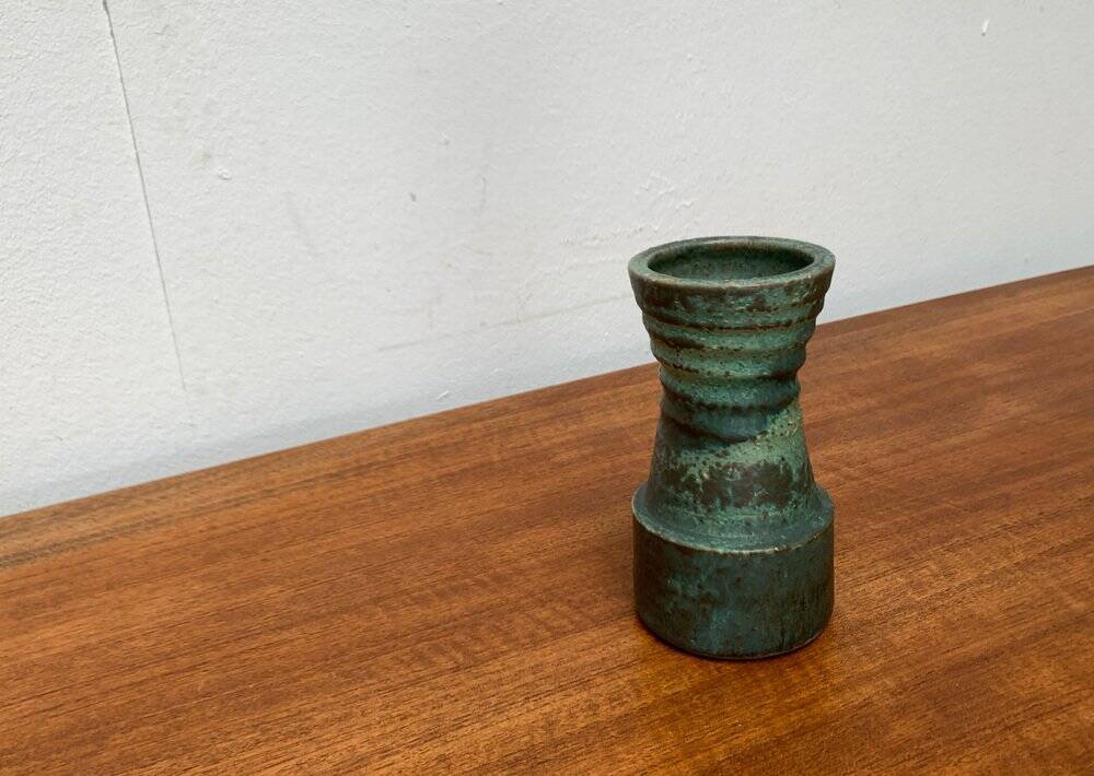 Brutalist pottery vase by Mobach, mid-century, 1960s.