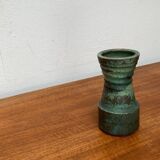 Brutalist pottery vase by Mobach, mid-century, 1960s.