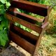 Wooden magazine rack