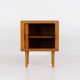 Compact cabinet with tambour door by CFC Silkeborg (Denmark, 1960s).