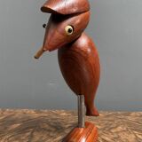 Teak bird bottle opener 1960s