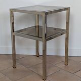 Chrome side tables/occasional tables