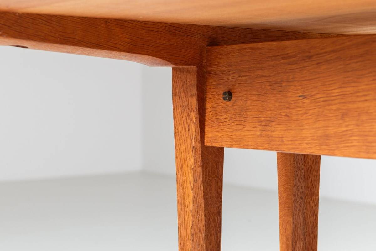 Borge Mogensen C18 Shaker dining table in oak, FDB Mobler, Denmark, 1947