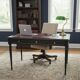Louis XVI style mahogany desk from the 20th century.