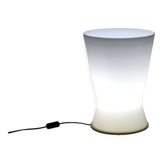 Lampe de table Selenova Murano en verre des années 1970