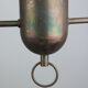 Lampe vintage en métal, années 80