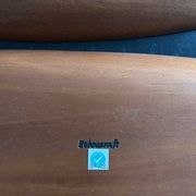 Coffret de 2 coupes Thin en acajou Ethnicraft