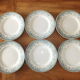 6 Flat plates in Iron Earth Moulin des Loups model Wilbur Lot 3
