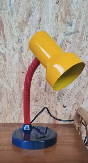 Table lamp primary color 1980