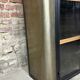 Bookcase/storage unit in patinated and black steel 1980