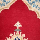 Vintage Persian Kerman handmade carpet 91cm x 152cm 1970s, 1C808