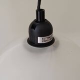 Pair of glass paste chandeliers